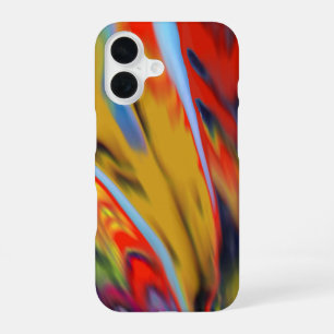 Coque iPhone 16 Étui de téléphone à tourbillon de peinture vibrant