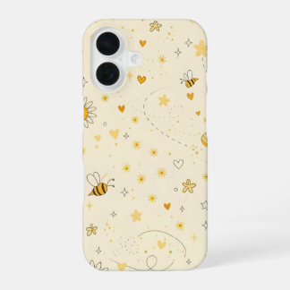 Coque iPhone 16 Étui de téléphone Abeille