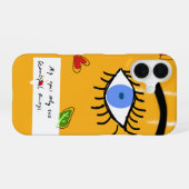 Coque iPhone 16 Étui de téléphone avec affirmation positive (Verso Horizontal)