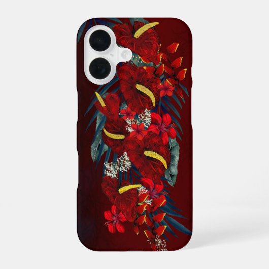 Coque iPhone 16 Étui de téléphone Avec Aloha (Verso)