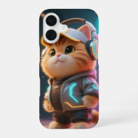 Étui de téléphone chat Kawaii Cyber