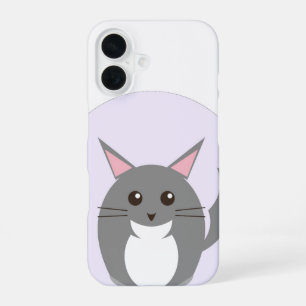 Coque iPhone 16 Étui de téléphone Chaton Mignon Étui iPhone16 Ch