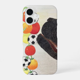 Coque iPhone 16 Étui de téléphone Chien et tomates