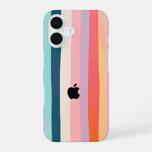 Coque iPhone 16 Étui de téléphone couleur pleine (Verso)