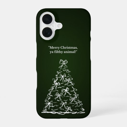 Coque iPhone 16 Étui de téléphone de Noël (Verso)