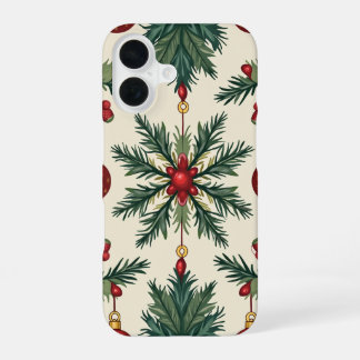 Coque iPhone 16 Étui de téléphone de Noël, Apple iPhone 16