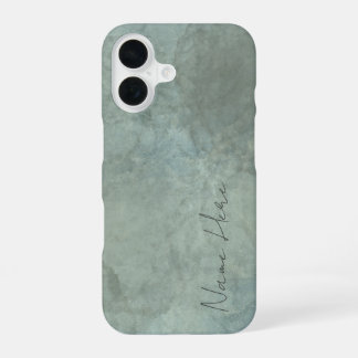 Coque iPhone 16 Étui de téléphone élégant et terreux personnalisab