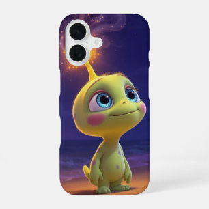 Coque iPhone 16 Étui de téléphone magique créature extraterrestre 