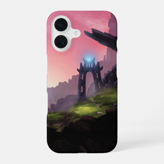 Coque iPhone 16 Étui de téléphone Monde Fantastique (Verso)