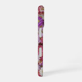 Coque iPhone 16 Étui de téléphone mural floral 3D (Côté droit)