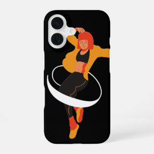 Coque iPhone 16 Étui de téléphone pour danseuse en mouvement