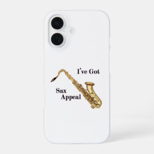 Coque iPhone 16 Étui de téléphone Saxophone