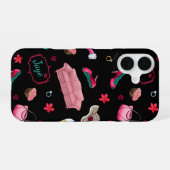 Coque iPhone 16 Étui de téléphone souriant et stylé (Verso Horizontal)
