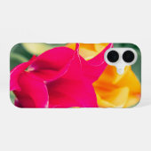 Coque iPhone 16 étui de téléphone unique tulipe (Verso Horizontal)