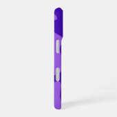 Coque iPhone 16 Étui de téléphone Vagues Style Rétro Violet (Côté droit)
