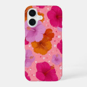 Coque iPhone 16 Étui floral enchanteur (Verso)