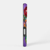 Coque iPhone 16 Étui floral pour iPhone (Côté droit)