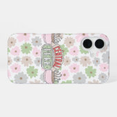 Coque iPhone 16 Étui floral pour téléphone CP (Verso Horizontal)