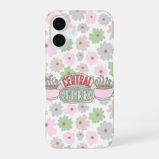 Coque iPhone 16 Étui floral pour téléphone CP (Verso)