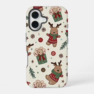 Coque iPhone 16 Étui iPhone 16 de Noël