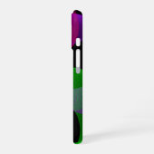 Coque iPhone 16 Étui iPhone 16 Fusion Géométrique Multi Couleurs (Côté gauche)
