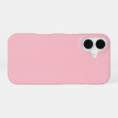Coque iPhone 16 Étui iPhone 16 rose (Verso Horizontal)