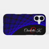 Coque iPhone 16 Étui iPhone 16 Tapis Géométrique Espace (Verso Horizontal)