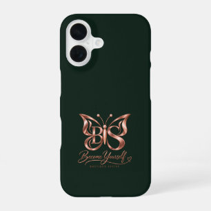 Coque iPhone 16 Étui iPhone 16 vert forêt profond esthétique Min
