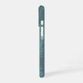 Coque iPhone 16 Étui iPhone à ailes gris-bleu (Côté gauche)