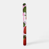 Coque iPhone 16 Étui iPhone à motif fraise (Côté gauche)