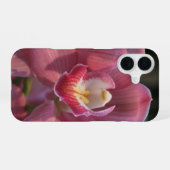 Coque iPhone 16 Étui iPhone à pétales d'orchidée (Verso Horizontal)