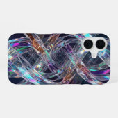 Coque iPhone 16 Étui iPhone à Tourbillon Holographique (Verso Horizontal)