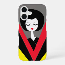 Étui Iphone Afro Geisha