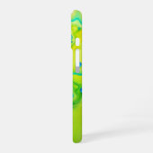 Coque iPhone 16 Étui iPhone Aqua et Lime River (Côté gauche)