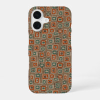 Étui iPhone avec patches de vieux tissu faux