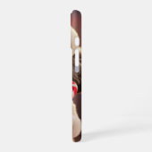 Coque iPhone 16 Étui iPhone Caniche Affectueux (Côté gauche)