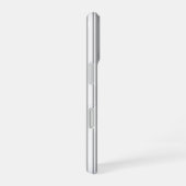 Coque iPhone 16 Étui iPhone Case-Mate à rayures de bonbons grises (Côté droit)