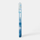 Coque iPhone 16 Étui iPhone Case-Mate Blue Circles & Trees (Côté gauche)