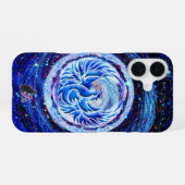 Coque iPhone 16 Étui iPhone Case-Mate Blue Phoenix (Verso Horizontal)