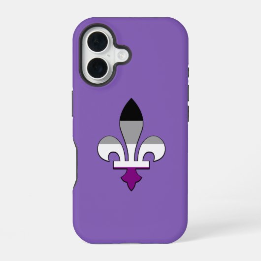 Coque iPhone 16 Étui iPhone Case-Mate fleur-de-lis de fierté de l' (Verso)