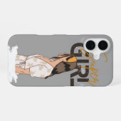 Coque iPhone 16 Étui iPhone Chic Switch Girl" (Verso Horizontal)