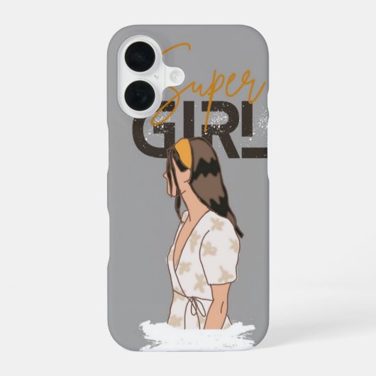 Coque iPhone 16 Étui iPhone Chic Switch Girl" (Verso)