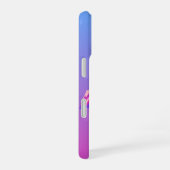 Coque iPhone 16 Étui iPhone Cœur de Flamant Rose (Côté droit)