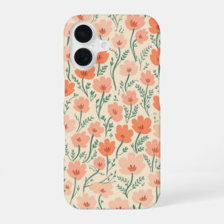 Coque iPhone 16 Étui iPhone Fleurs de Pêcher et de Cerisier
