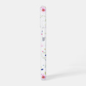 Coque iPhone 16 Étui iPhone floral (Côté gauche)