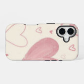Coque iPhone 16 Étui iPhone / iPad au look mignon (Verso Horizontal)