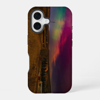 Coque iPhone 16 Étui iPhone "Lady Aurora" Aurores Boréales