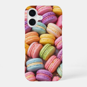 Coque iPhone 16 Étui iPhone Macarons Pastel