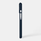 Coque iPhone 16 Étui iPhone Navy L'art de la Simplicité (Côté gauche)