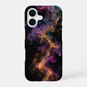 Coque iPhone 16 Étui iPhone Or Turquoise Magenta Violet Orange